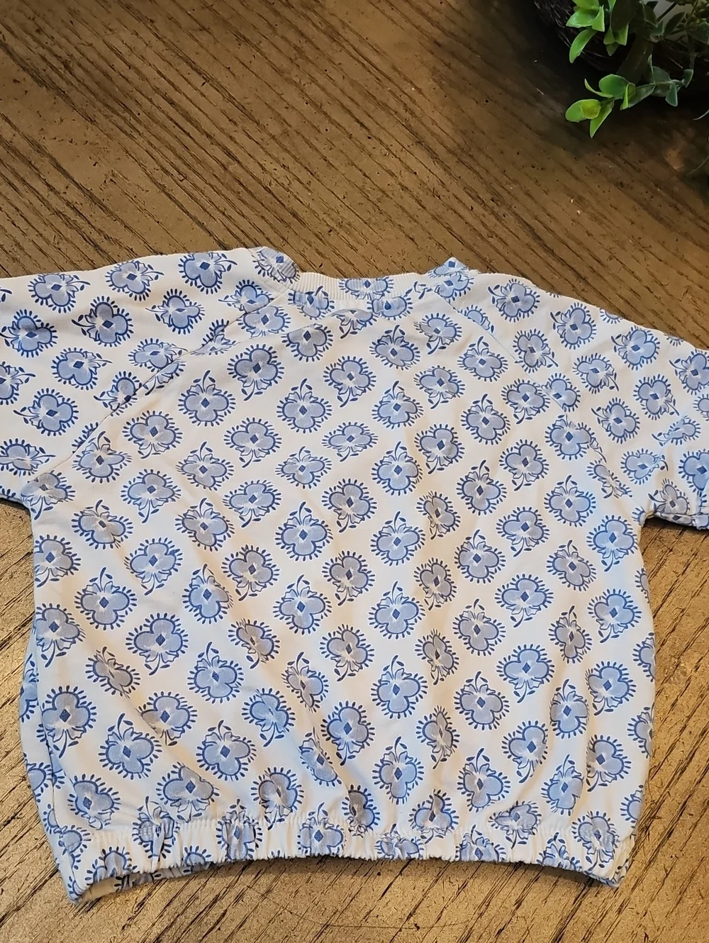 Floral Top With Matching Shorts Size 6 Jessica Simpson